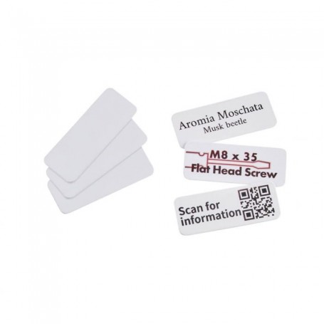 COLOP e-mark® plaques en plastique adhésives 45 x 18 mm