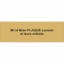 Plaque Boite aux lettres